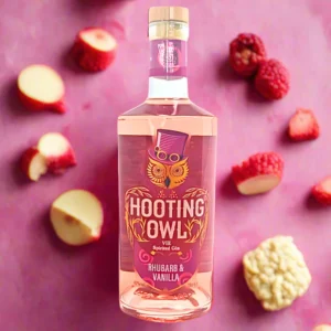 Hooting Owl Distillery's Rhubarb & Vanilla Gin