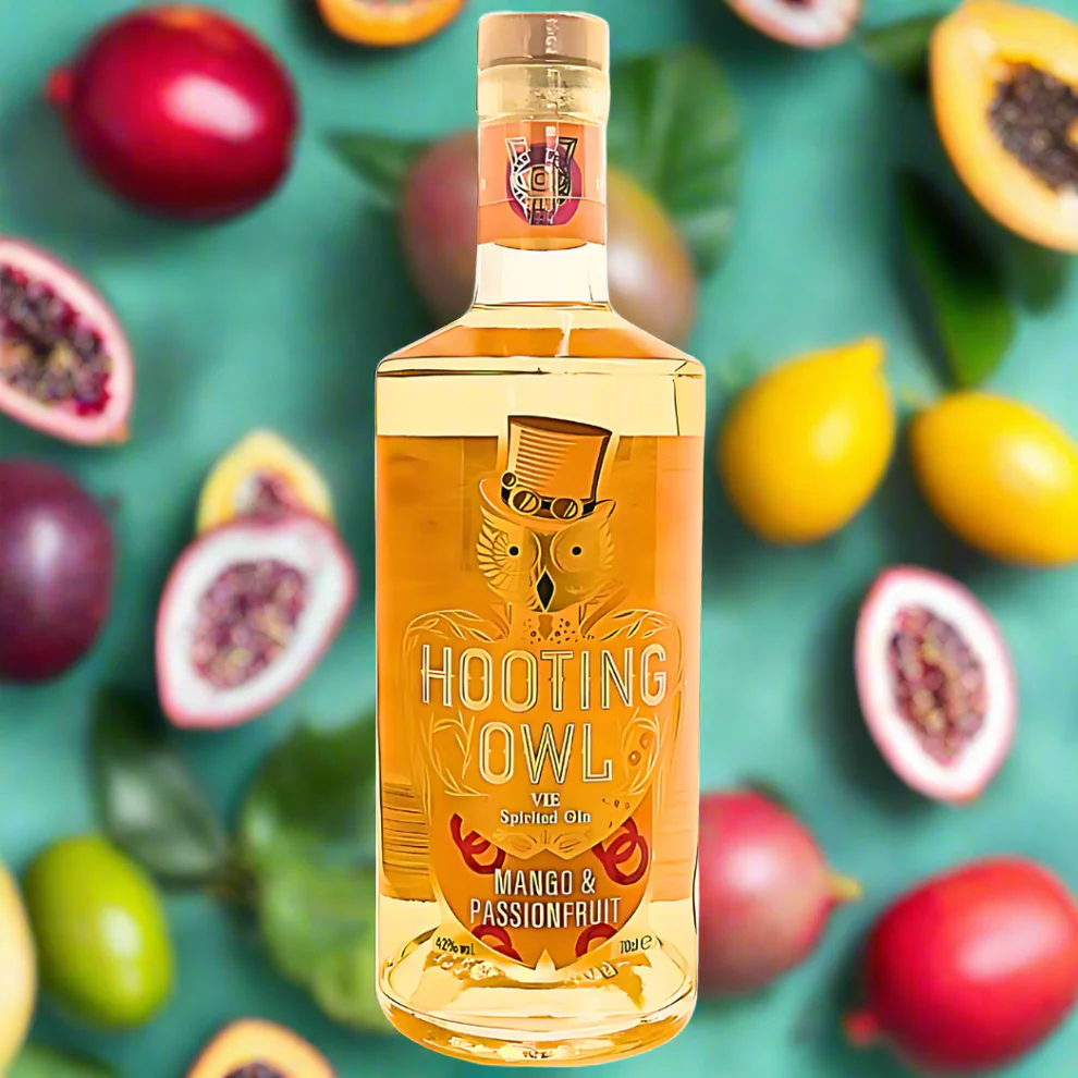 Hooting Owl Distillery's Mango & Passionfruit Gin