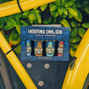 Hooting Owl Distillery's Tour De Yorkshire Mini Gin Tasting Set (4 x 5CL)